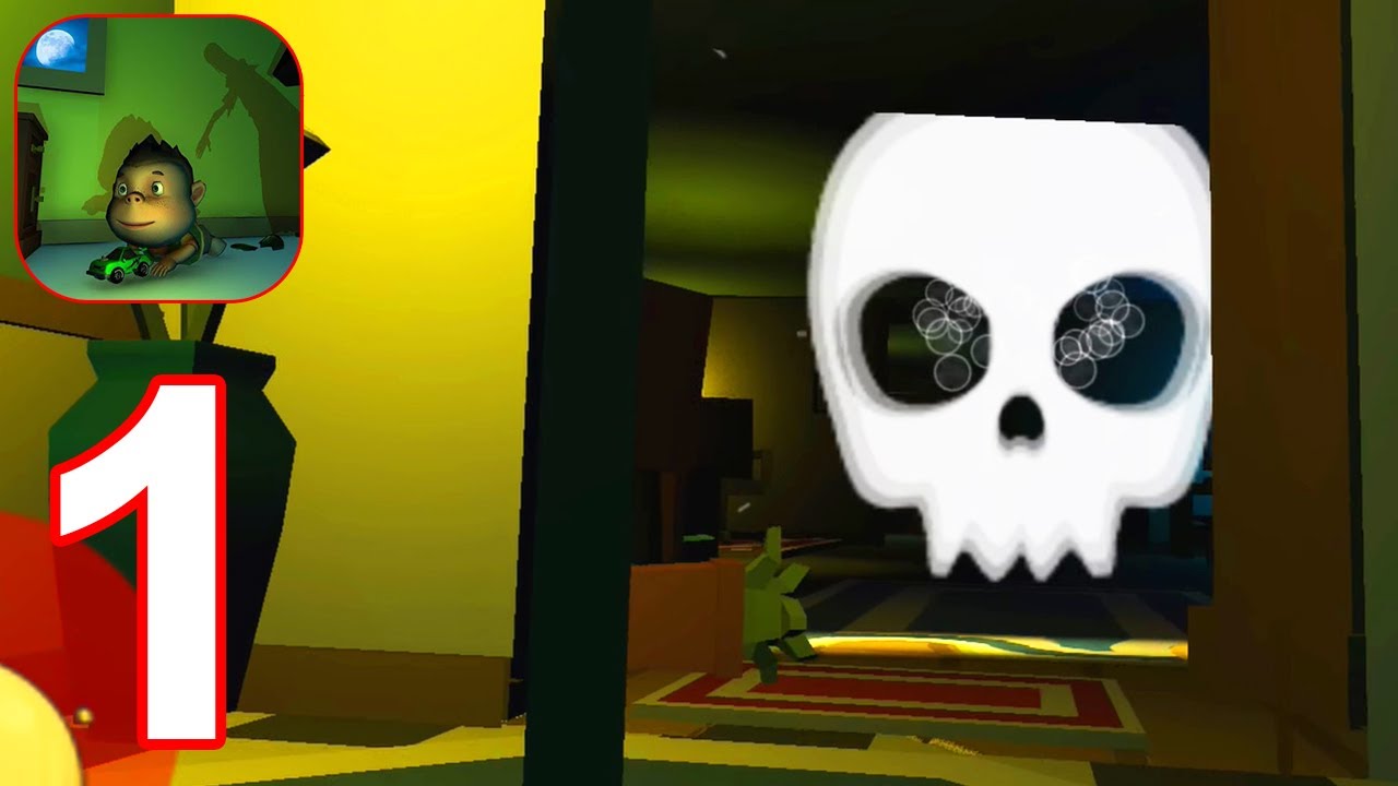 Baby in Dark Yellow Haunted House: Scary Baby Game - Gameplay Walkthrough Part 1 (Android, iOS)