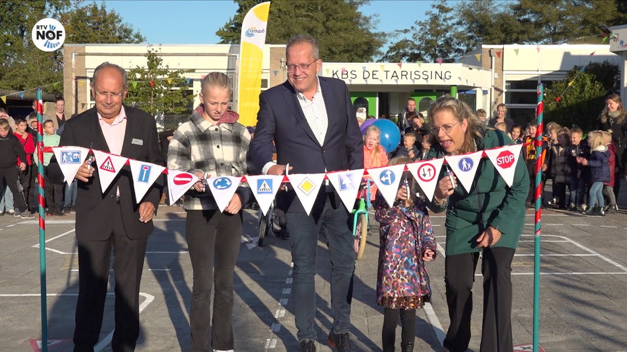 De Tarissing in Drogeham wint gloednieuw verkeersplein