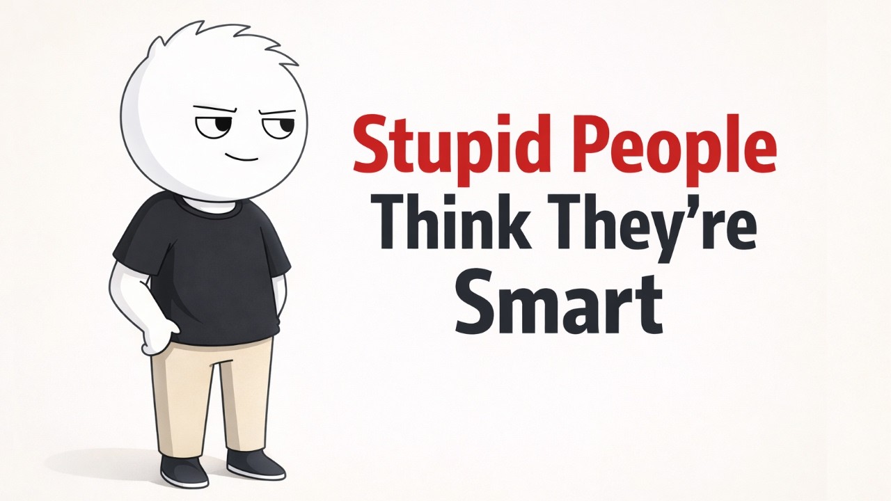 Why Do Stupid People Think They're Smart? The Dunning Kruger Effect