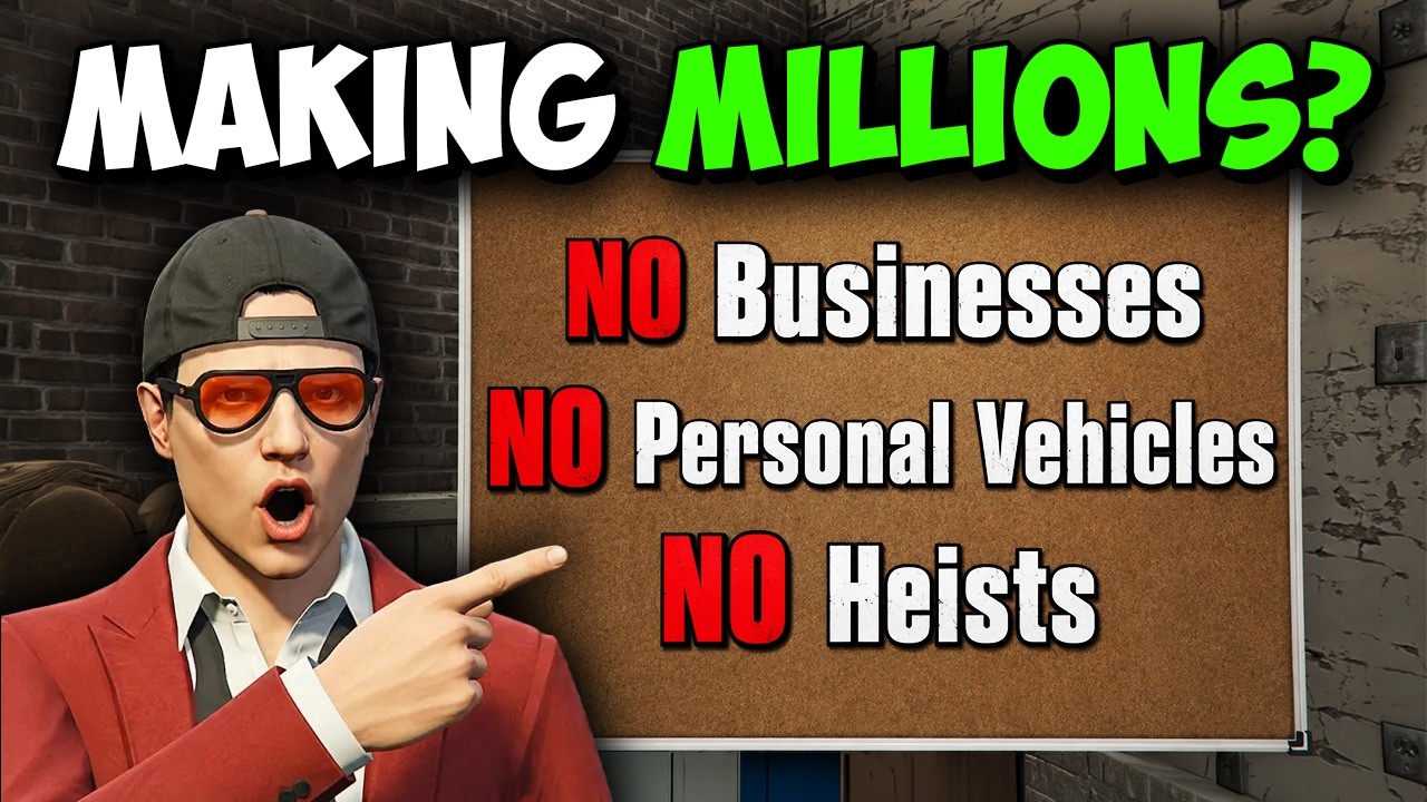 Можно ли заработать $1 000 000 в GTA Online, не имея ничего?