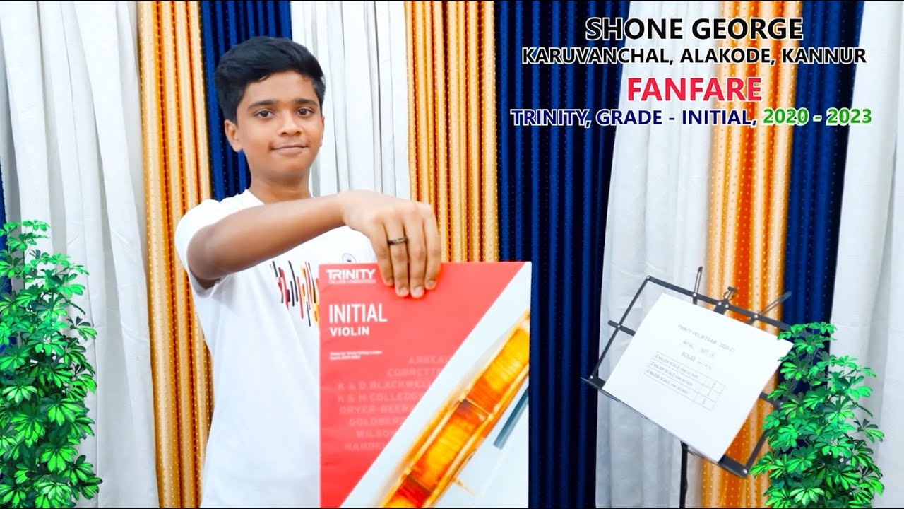 //FANFARE//VIOLIN//TRINITY GRADE INITIAL 2020-2023//GEORGE  CHEMPERI //