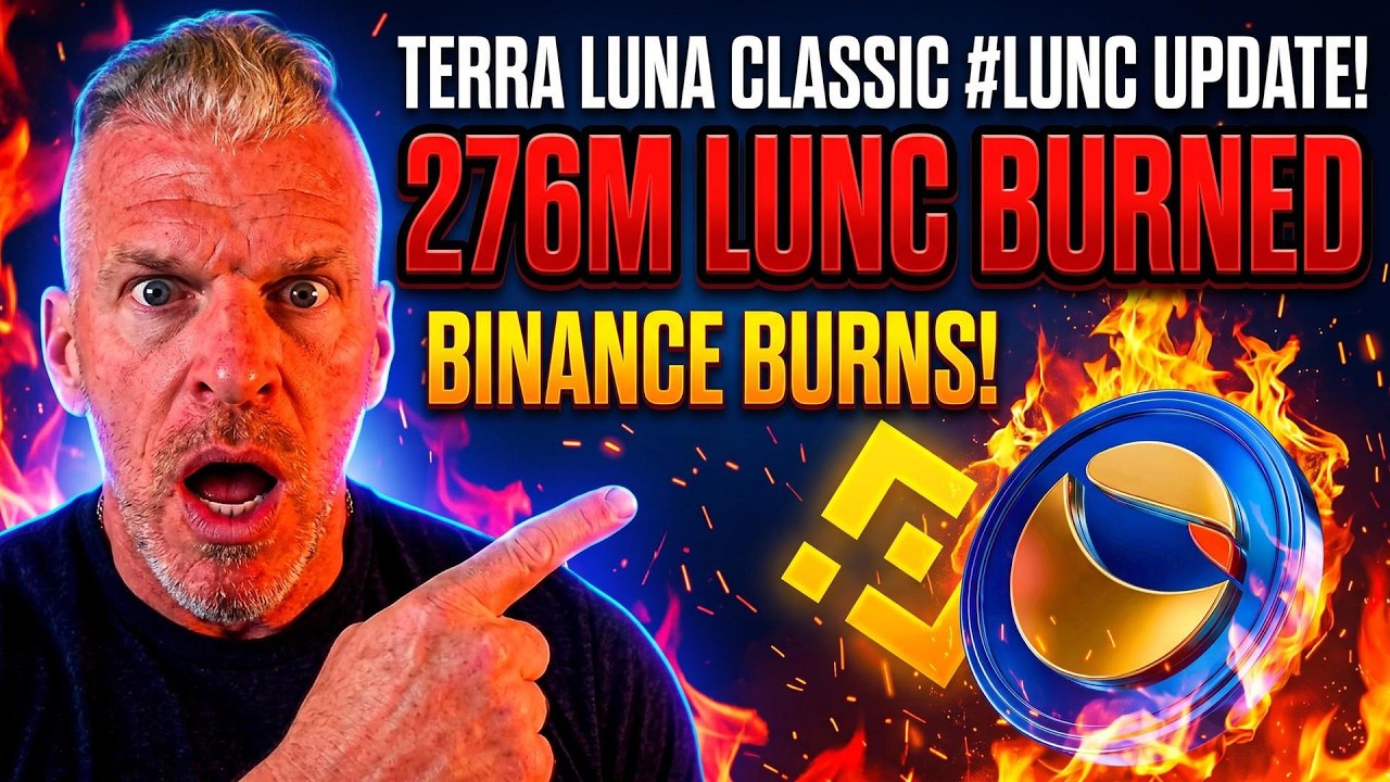 Terra Luna Classic #LUNC UPDATE! Binance burns 276 MILLION LUNC!