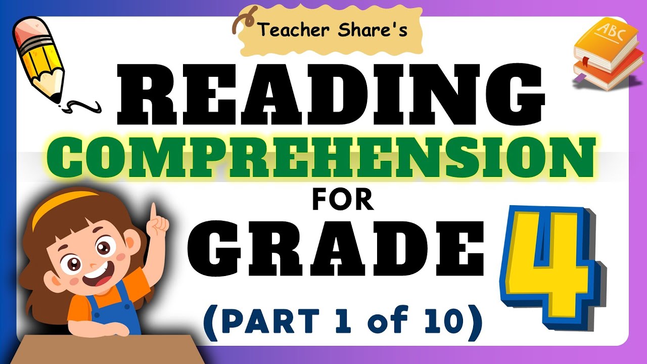 Grade 4 Reading Comprehension Part 1 of 10 (DEveloping Reading Power | Teacher Share's #reading