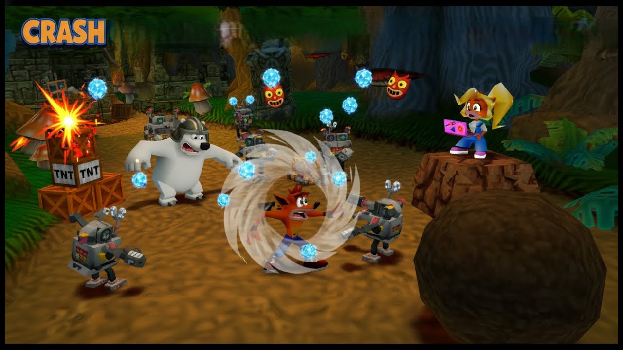 Crash Bandicoot 2 PS1 EMU DUBLADO EM PT BR parte 8