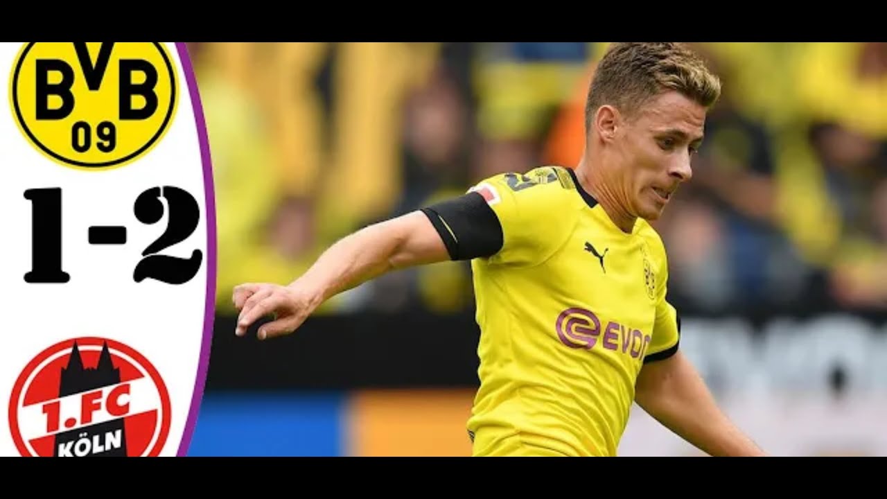 Borussia Dortmund vs Cologne 1-2 R&eacute;sum&eacute; Goals