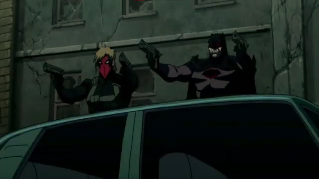 Flashpoint Batman And Grifter vs Black Manta - Justice League The Flashpoint Paradox