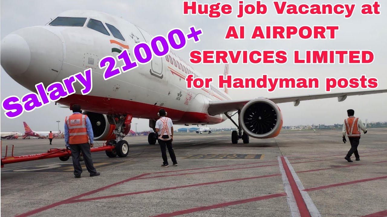 Handyman/ Utility Agent job vacancy at Mumbai airport #airportjobs #handyman #utilityagent #jobscam