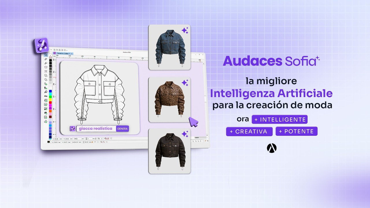AUDACES SOFIA: più potente, più creativa, più intelligente e più fedele alle tue idee.