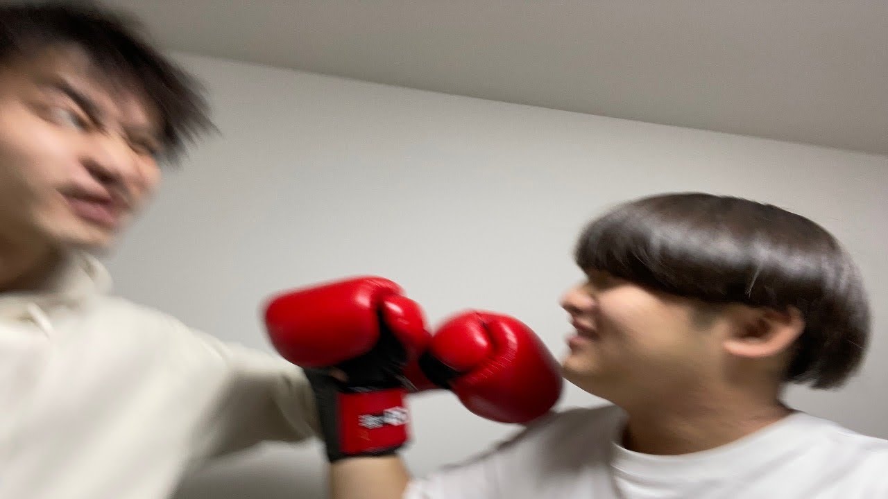 ガードマンと山ちゃんが殴り合いの喧嘩を始めました【ボクシング】世界の遊び