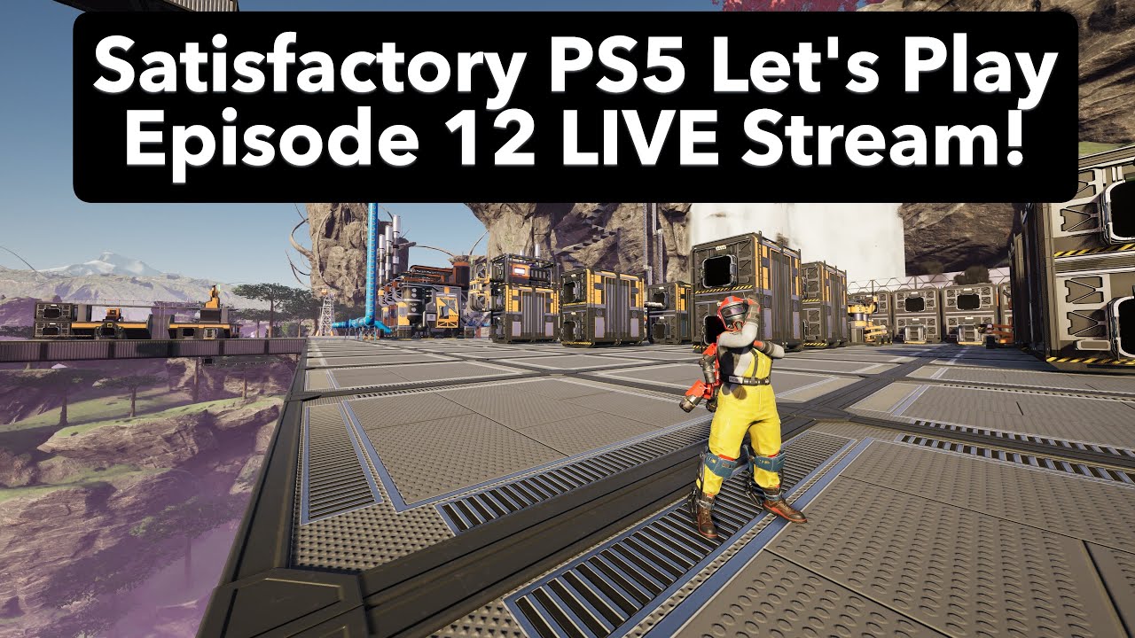 Aluminum Factory Building! | Satisfactory PS5 Let's Play Episode 12