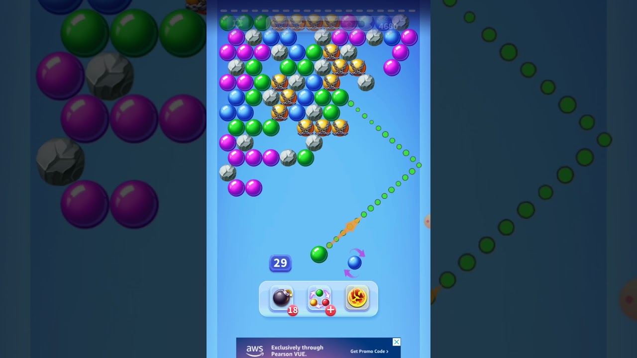 Bubble shooter game|| #games #viral #viral #viralvideo #trending #bubbleshooter #shorts