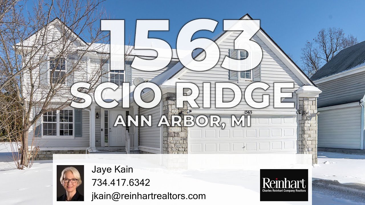 1563 Scio Ridge Road, Ann Arbor, MI 48103