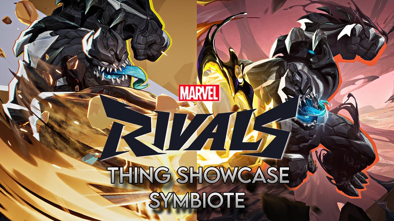 The Thing Symbiote skin showcase (4k) - Marvel Rivals 