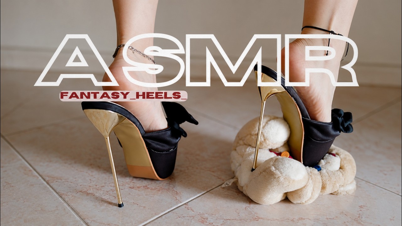 ASMR ❤️ High Heels Mules | Teddy Under My Fantastic High Heels Mules 🌟 FANTASY_HEELS_ 🌟