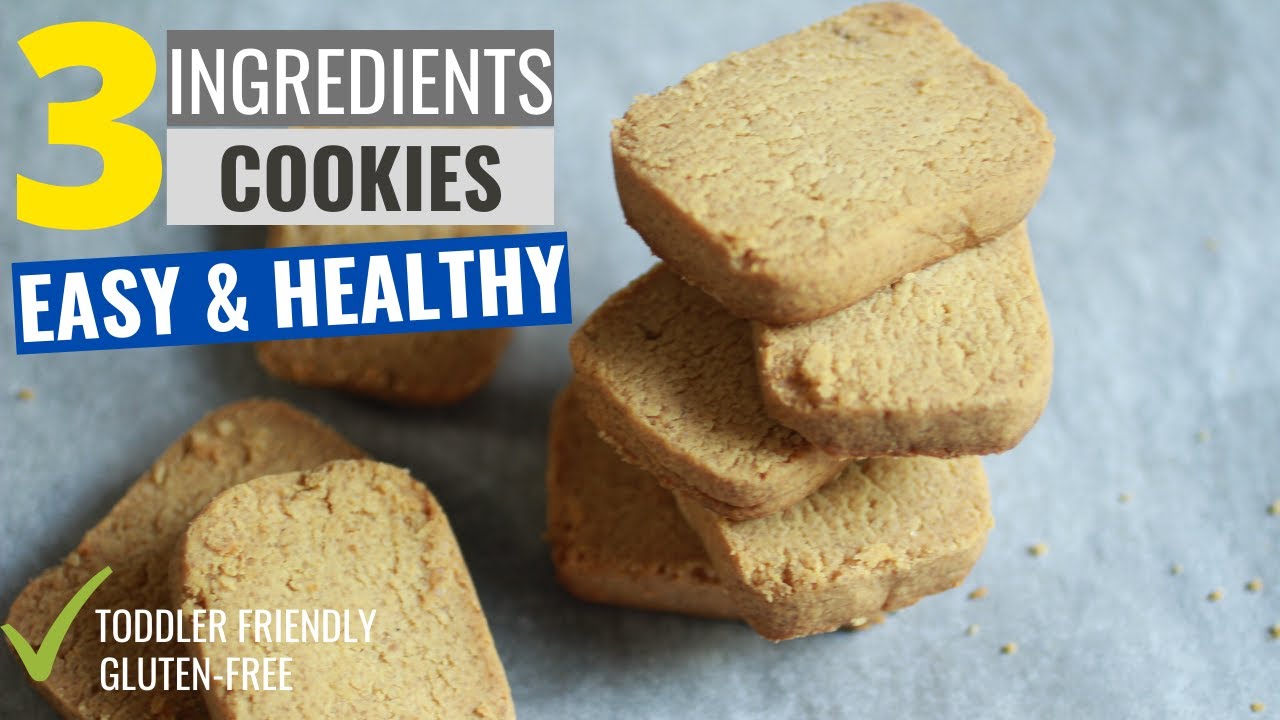 Chickpea Flour Cookies - Gluten-free, Toddler friendly