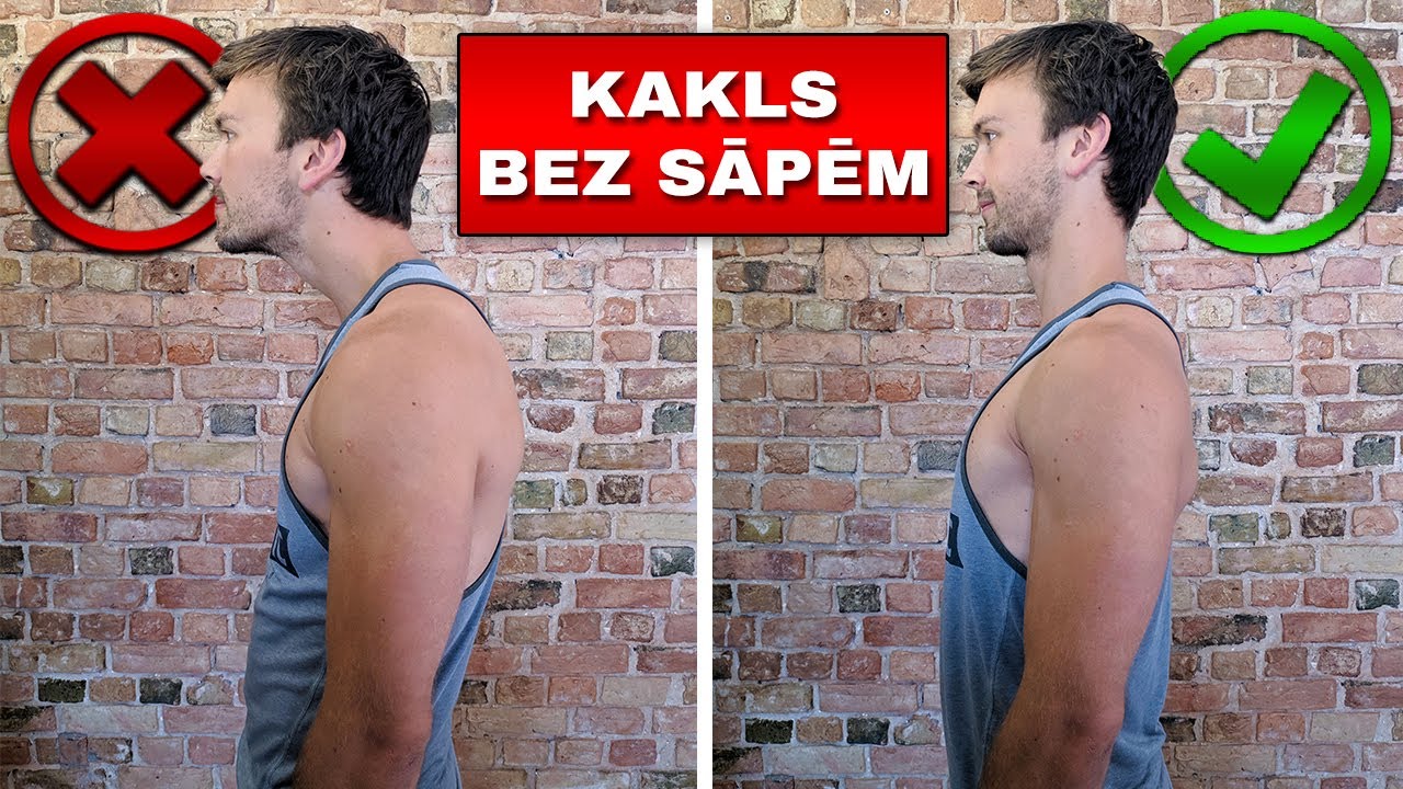 Kā atbrīvot Kaklu no SĀPĒM | 5 Ātri Vingrinājumi