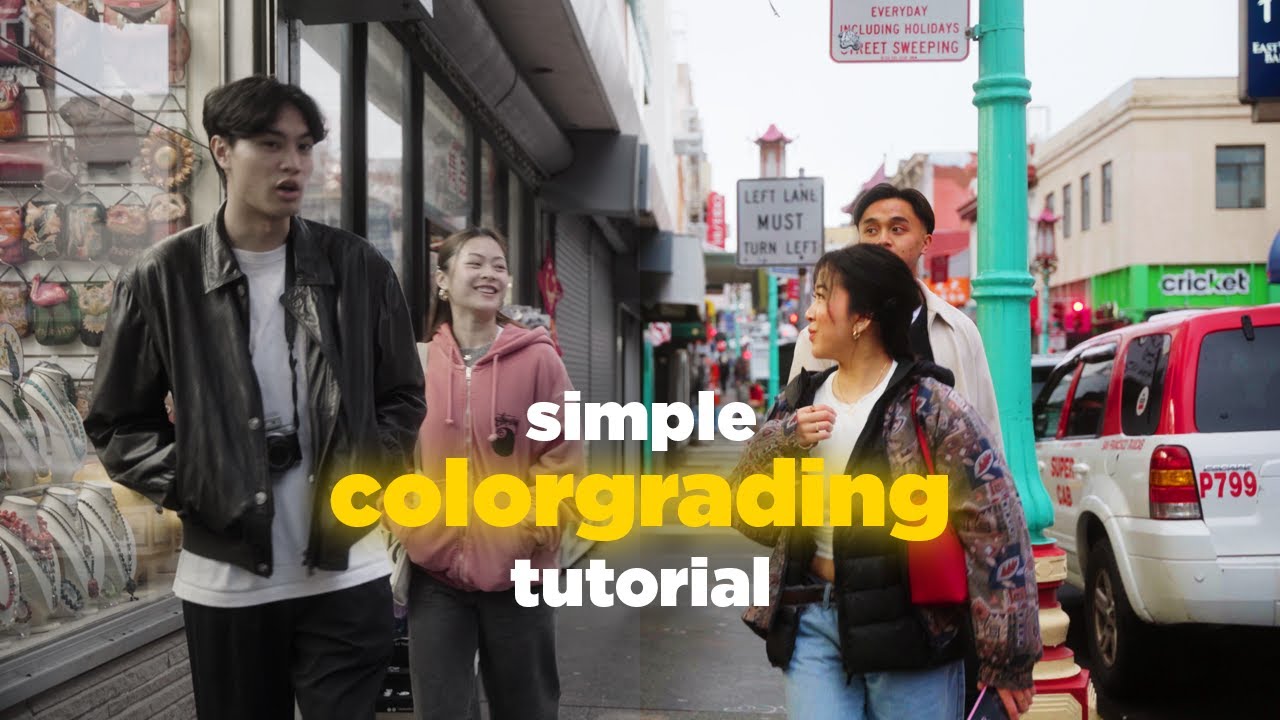 how to COLOR GRADE your footage with this 1 EASY STEP | premiere pro