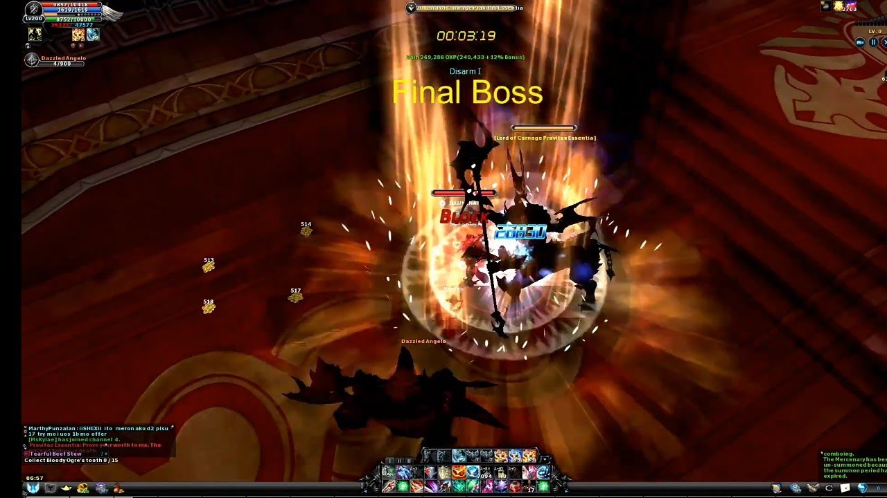 CABAL ONLINE (PH) Frozen Tower of Undead B3F (Part 2) (EOD B3f Part2) LOW AP/DP  Solo Quest Guide.