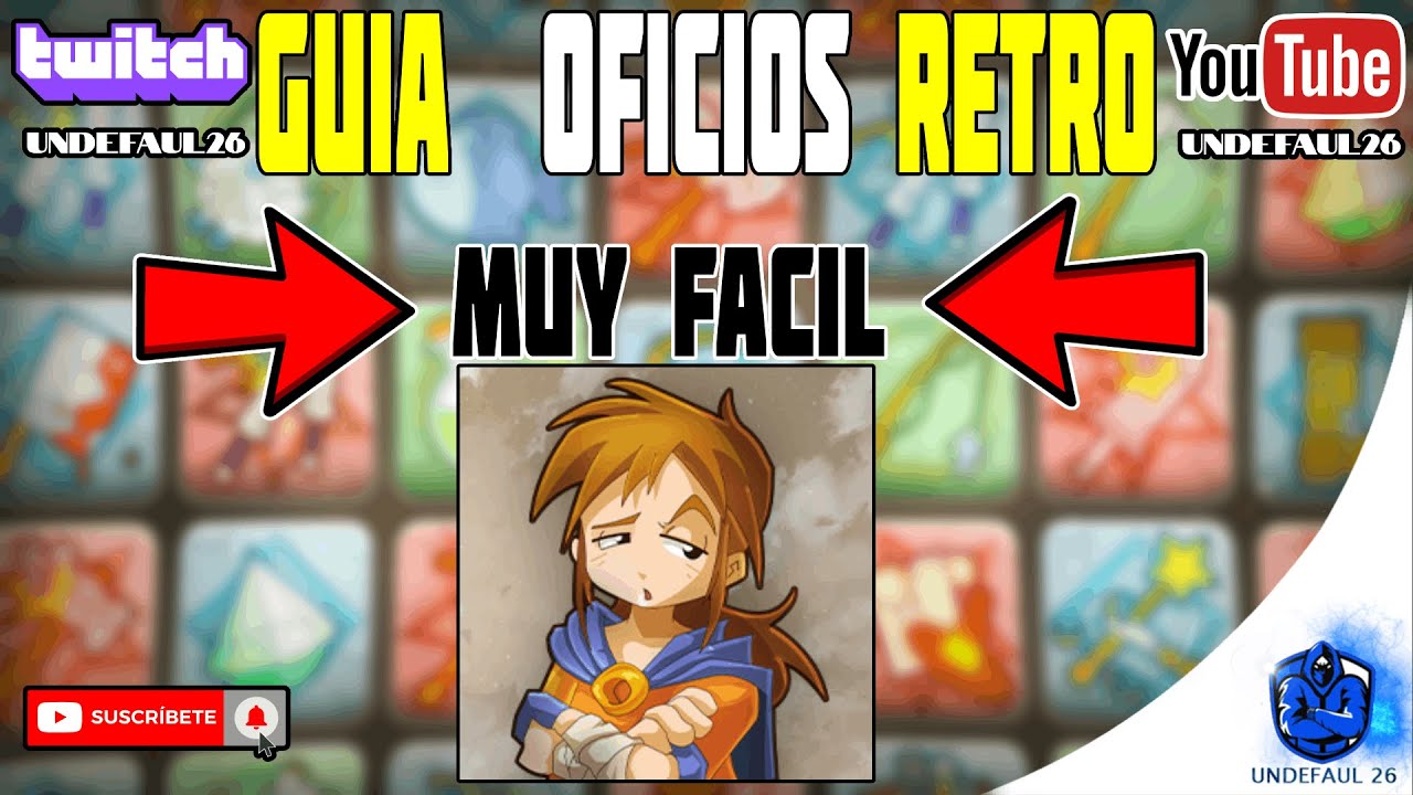 DOFUS RETRO - GUIA DE TODO LOS OFICIOS DOFUS RETRO #dofusretro