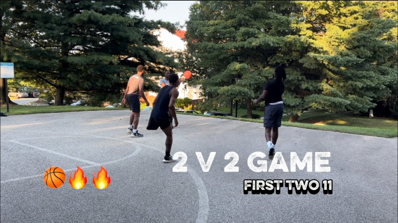 INTENSE 2v2 Basketball Game | First to 11 Wins👀
