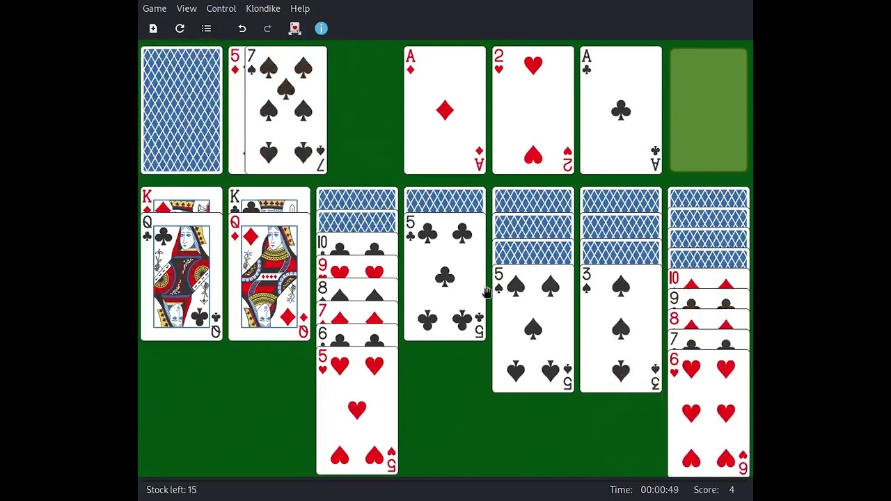 Solitaire game 1511