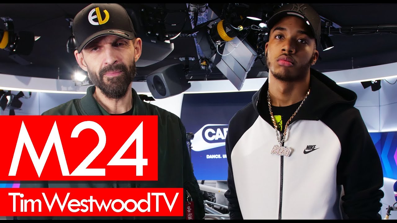 M24 on We Don't Dance, Stickz, Tion Wayne track, GBG, Steel Banglez, focusing on music - Westwood