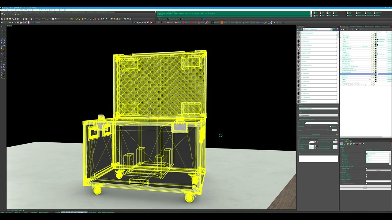 A Quick Demo: Fast Selection of Rhino3D Objects in Layers and Sublayers.