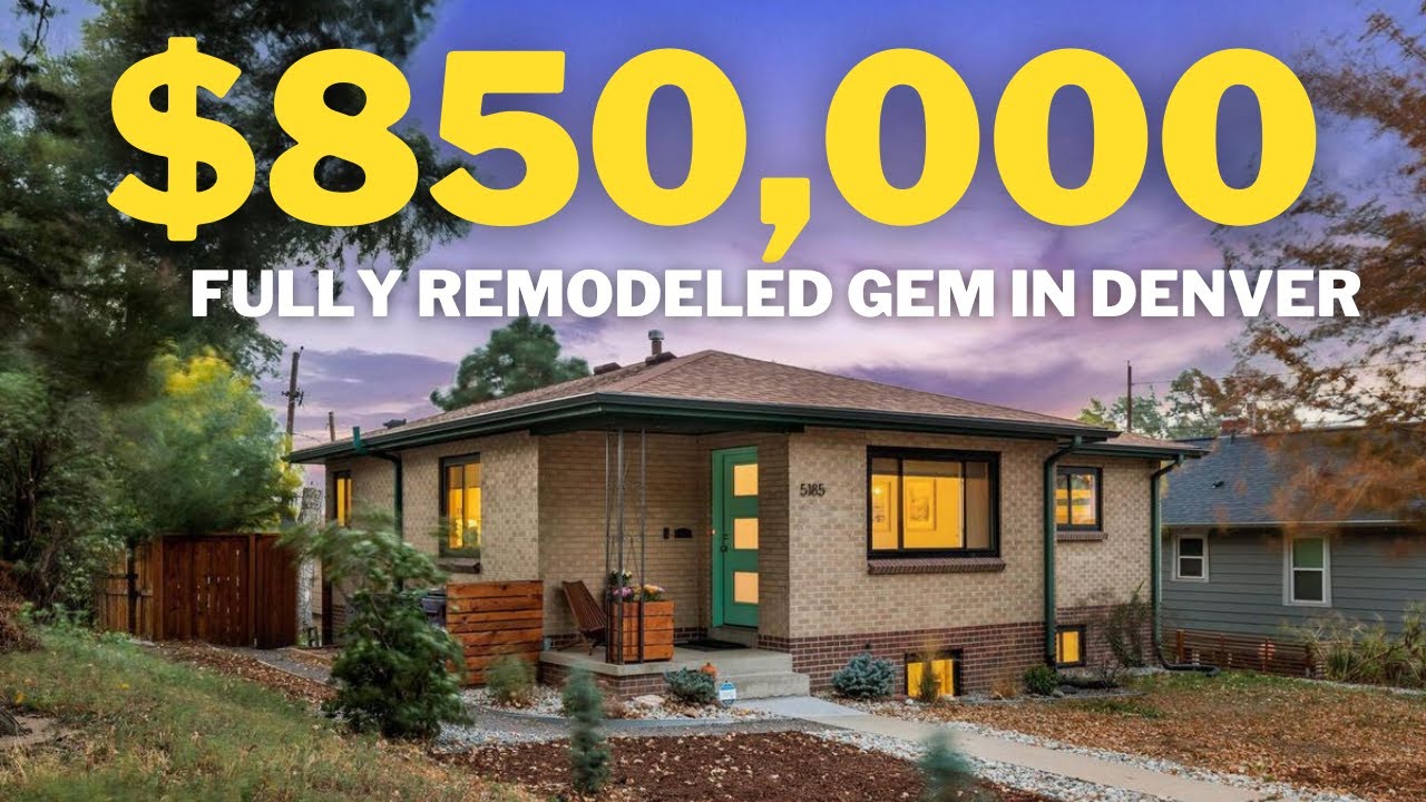 Completely remodeled house for sale in Denver's Berkeley Neighborhood!