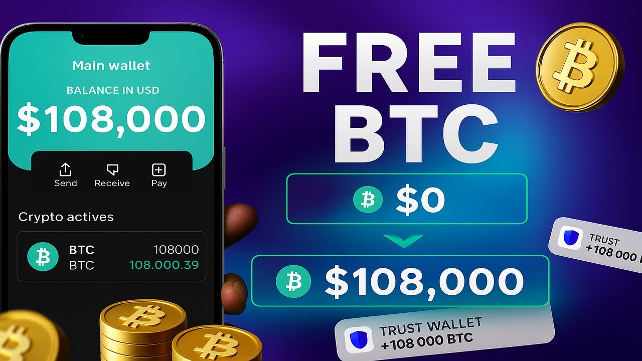 Free BTC in 2025? 💰 How to Make Money Online with Crypto Fast