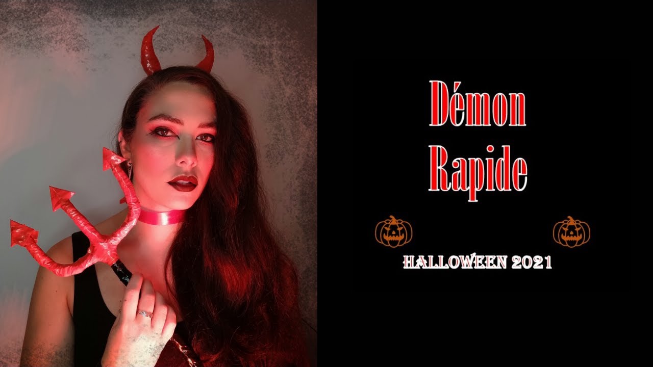 HALLOWEEN : Costume + Maquillage Démon expresse