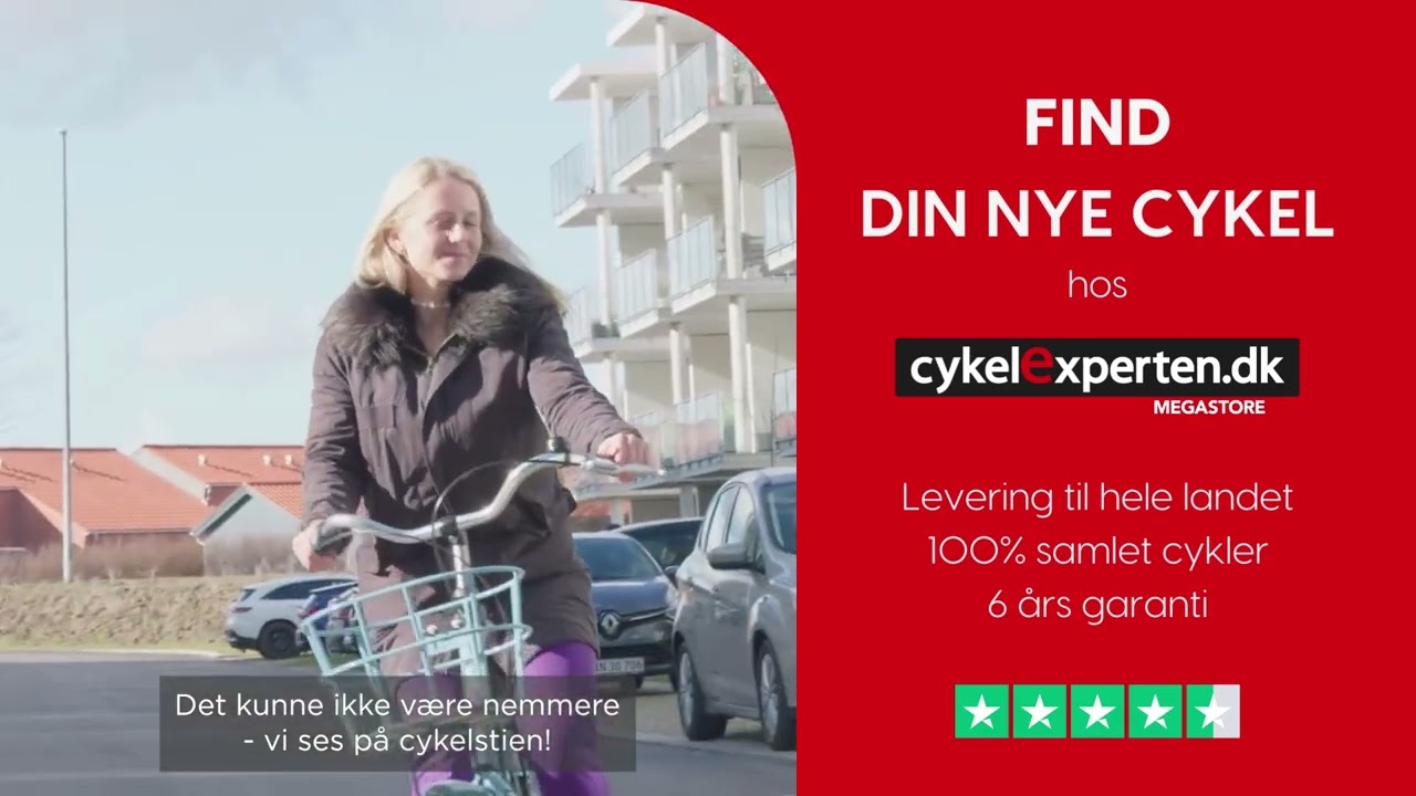 K&oslash;b en cykel nemt og hurtigt hos Cykelexperten.dk