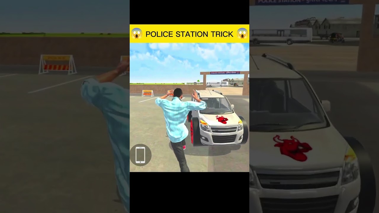 😱police station trick 😱Indian Theft Auto 💥simulator🤯 #short #video #indian #game #shorts