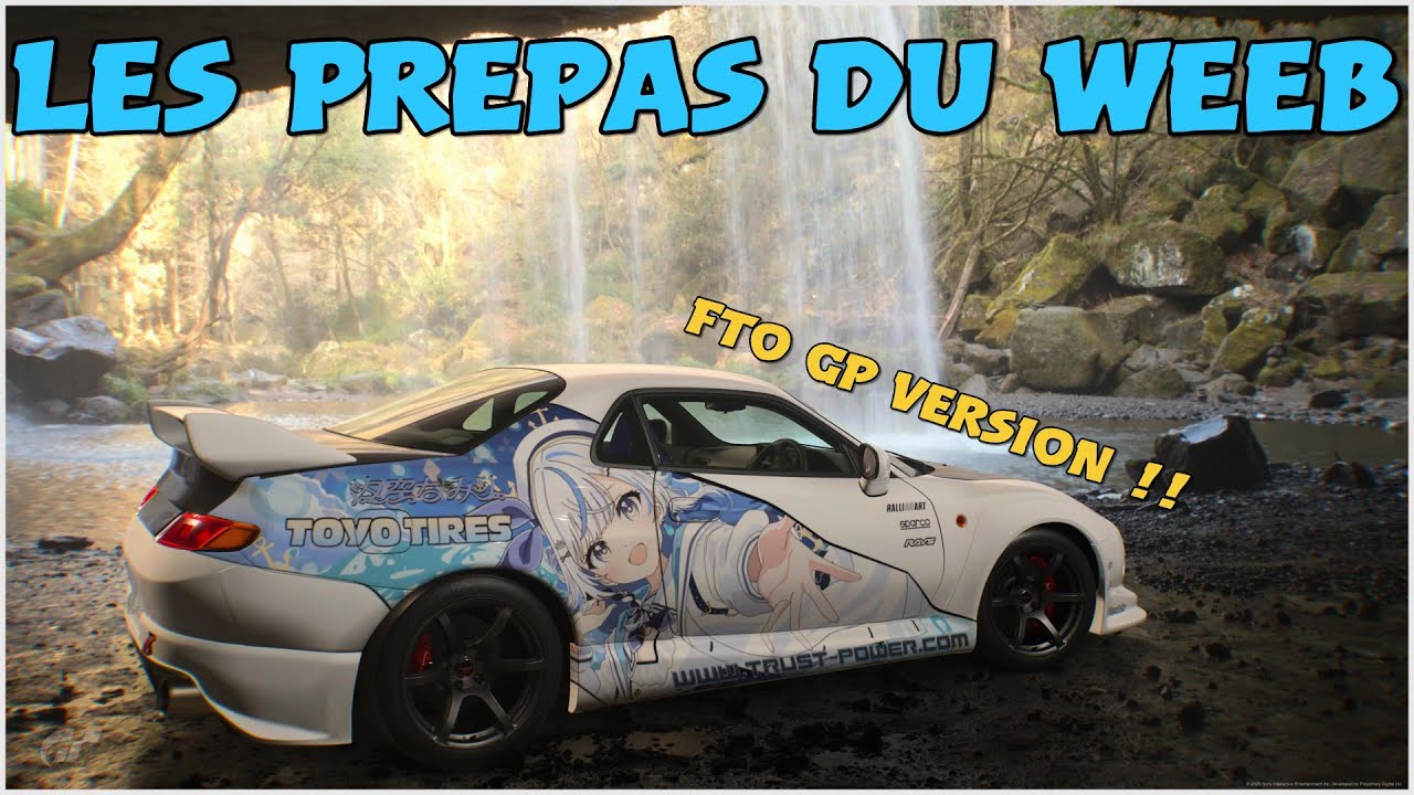 GT7 - LES PREPAS DU WEEB: MITSUBISHI FTO GP VERSION 