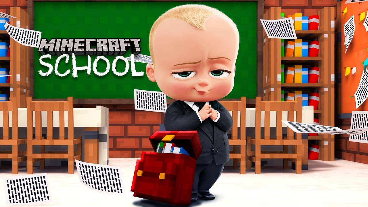 Minecraft School - БОСС-МАЛЫШ ЗАХВАТЫВАЕТ ШКОЛУ!