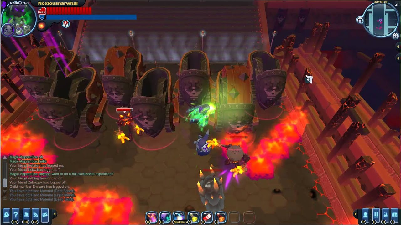 [Spiral Knights] - Protogun Only Elite Vana Part 1