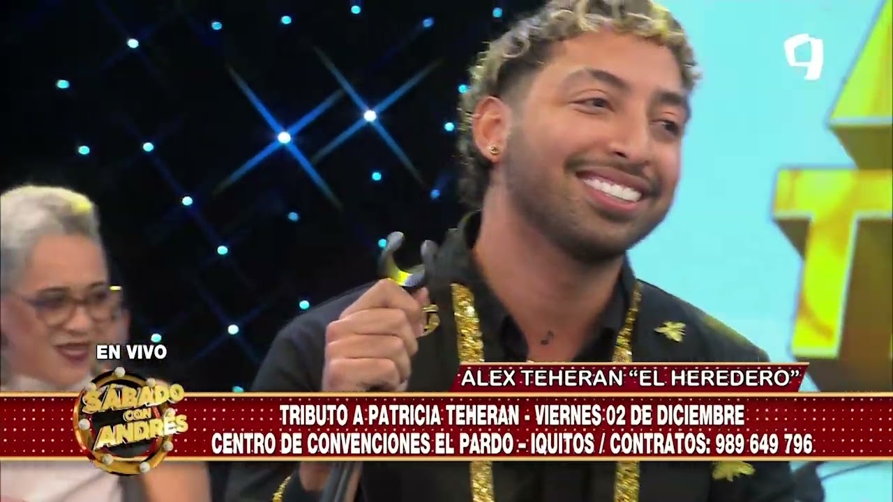 ALEX TEHERÁN EN SÁBADO CON ANDRÉS 26 DE NOVIEMBRE 2022
