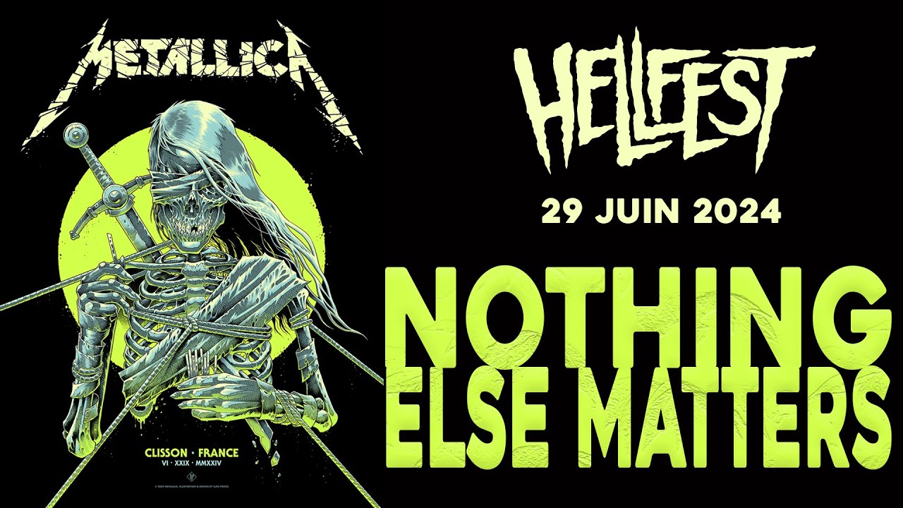 Metallica - Nothing else matters @ HELLFEST 2024 - Bluray Multicam