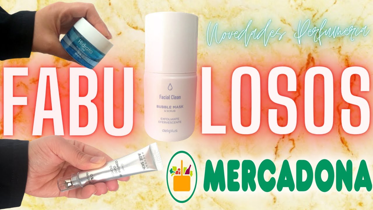 ¡NOVEDADES PERFUMERÍA MERCADONA!FABULOSA MASCARILLA LIMPIA POROS Y PUNTOS NEGROS 100% EFICAZ!!