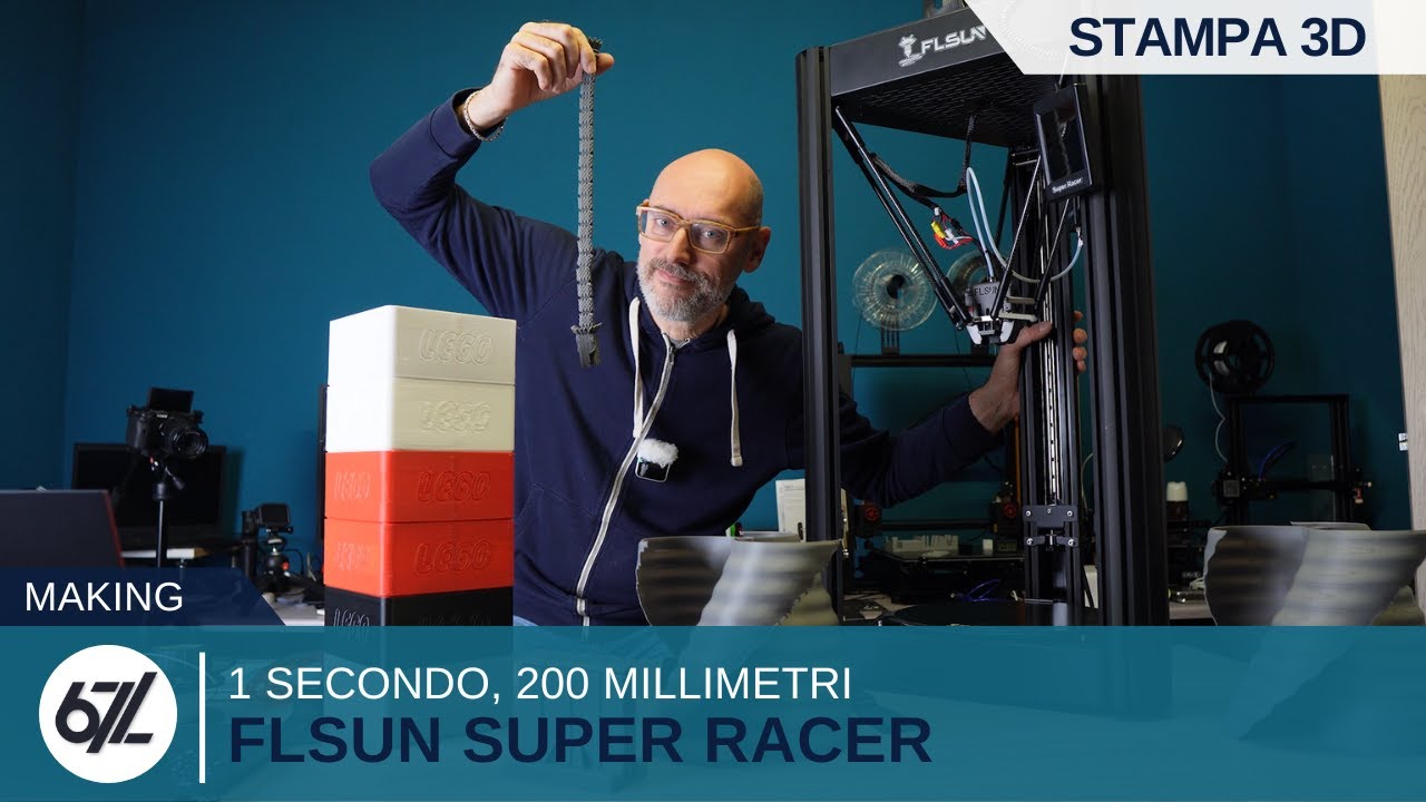 Finalmente provo la FLSUN SR, facile e veloce! RECENSIONE