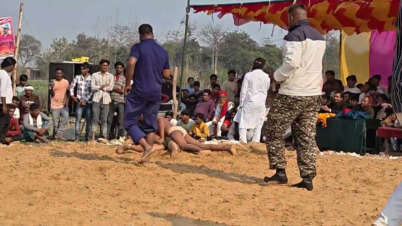 Jhansa Andhrachak Banwari Me Dangal: इस पहलवान ने सबको धूल चटा दी! 💪