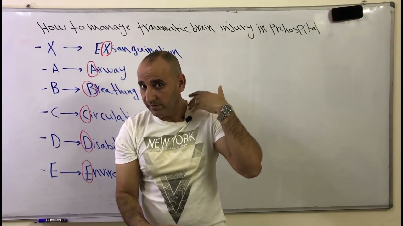 الرعاية الطبية قبل المستشفى بخصوص إصابات الرأس  How to manage traumatic brain injury in prehospital