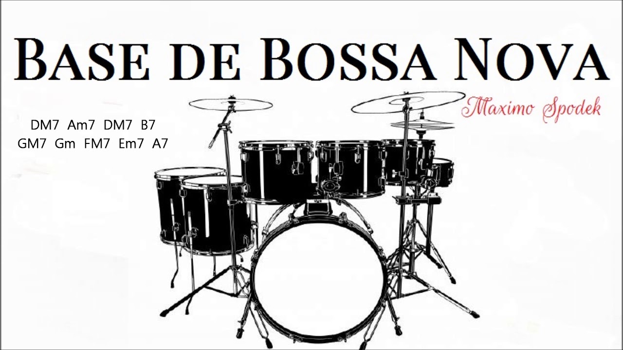 BASE DE BOSSA NOVA EN DM7 PARA GUITARRA, BATERIA, SAXOPHONE, ETC