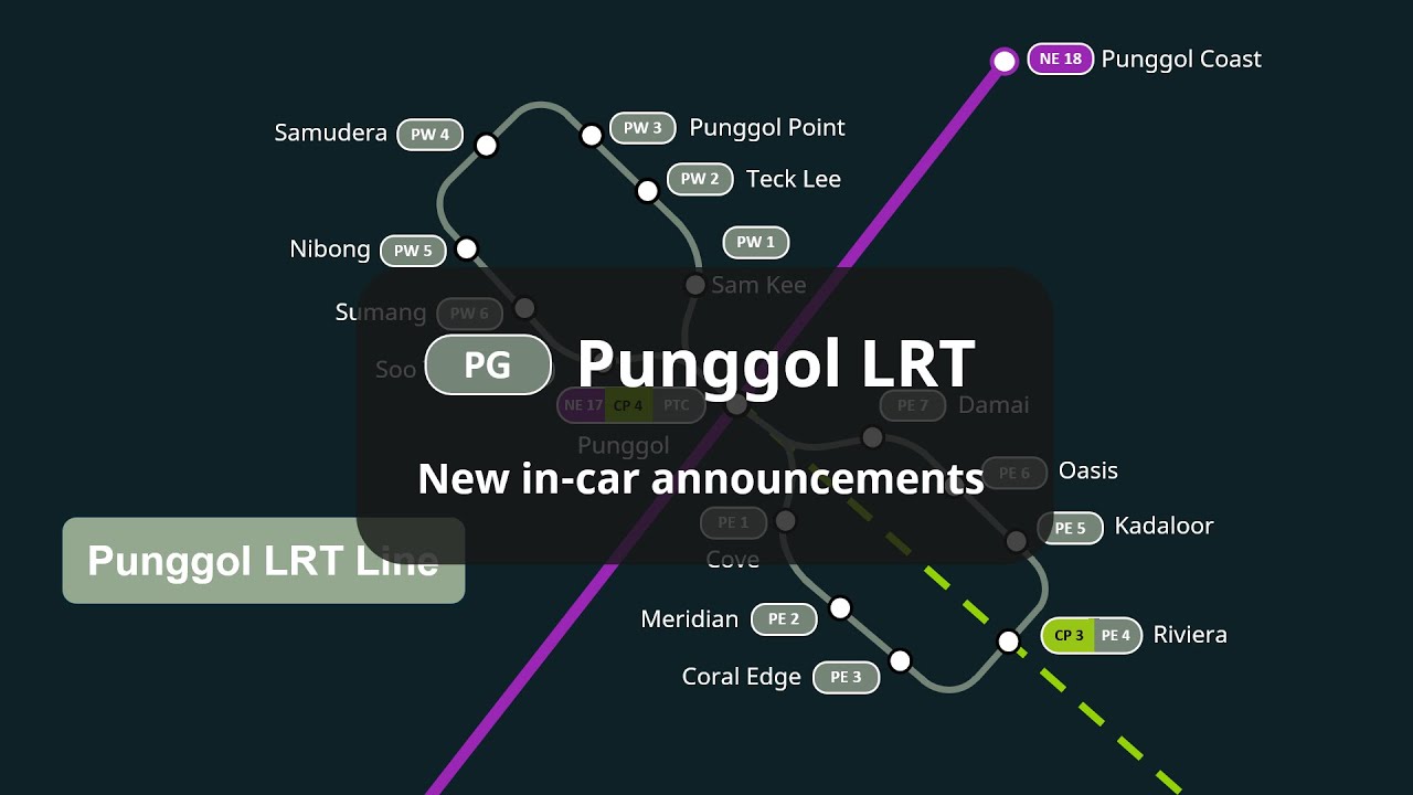 Punggol LRT new announcements