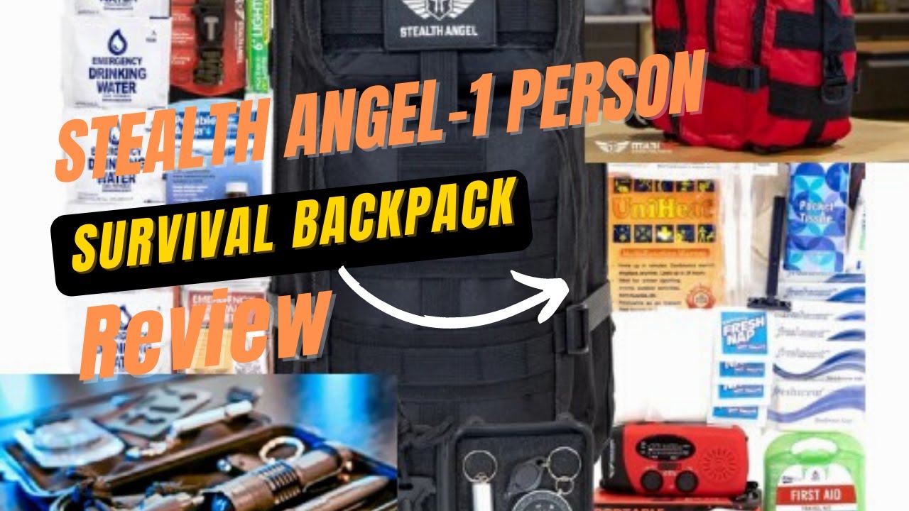 Stealth Angel Survival 1-Person 72-Hour Emergency Preparedness Kit Review