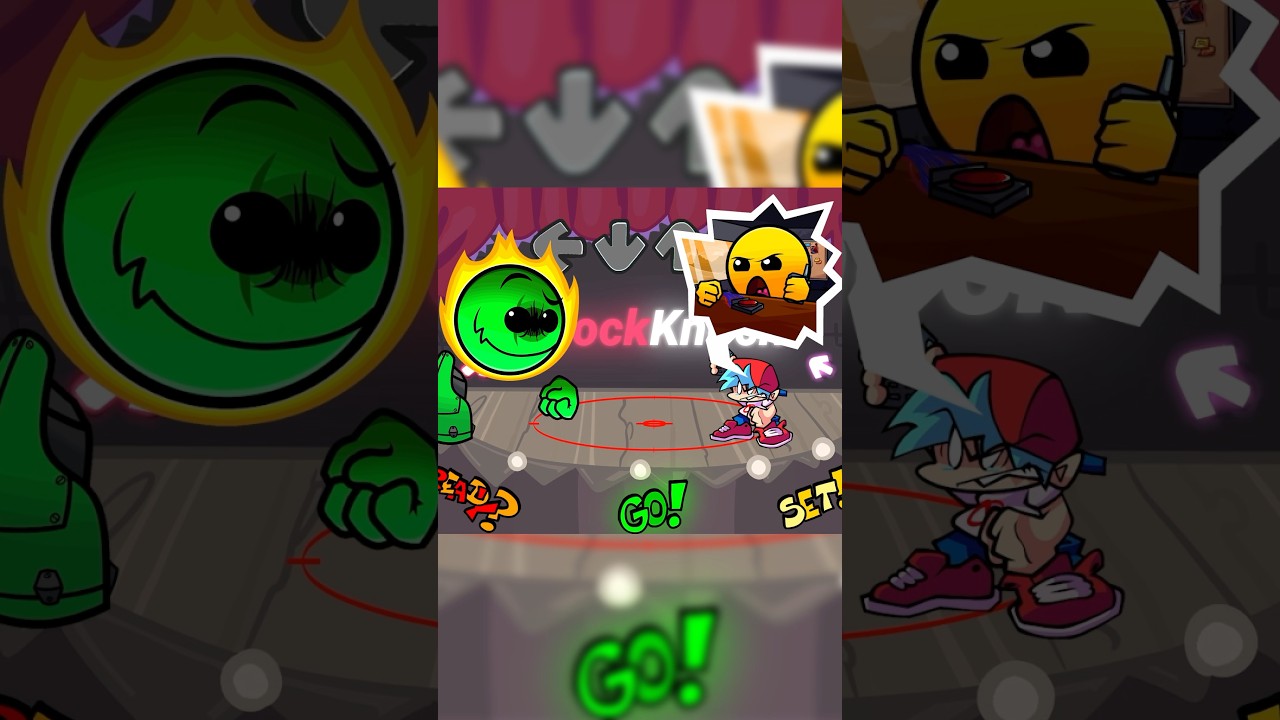 FNF FIRE IN THE HOLE Playground Test VS Gameplay #shorts