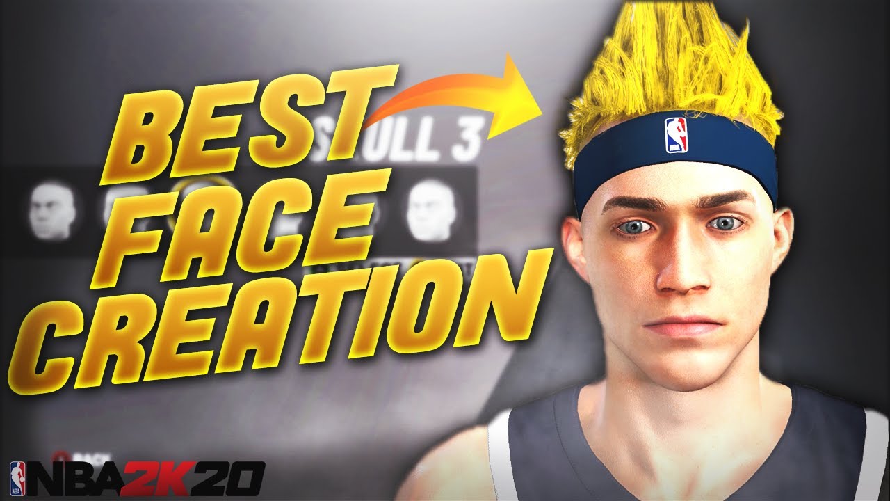 *NEW* BEST FACE CREATION ON NBA 2K20! CLEANEST BEST FACE CREATION! HOW TO LOOK LIKE A DRIBBLE GOD!