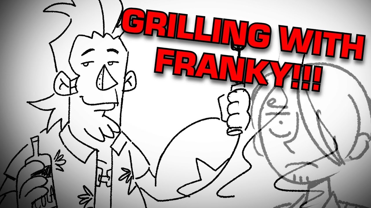Franky teaches Sanji how to GRILL! (One Piece comic Dub)