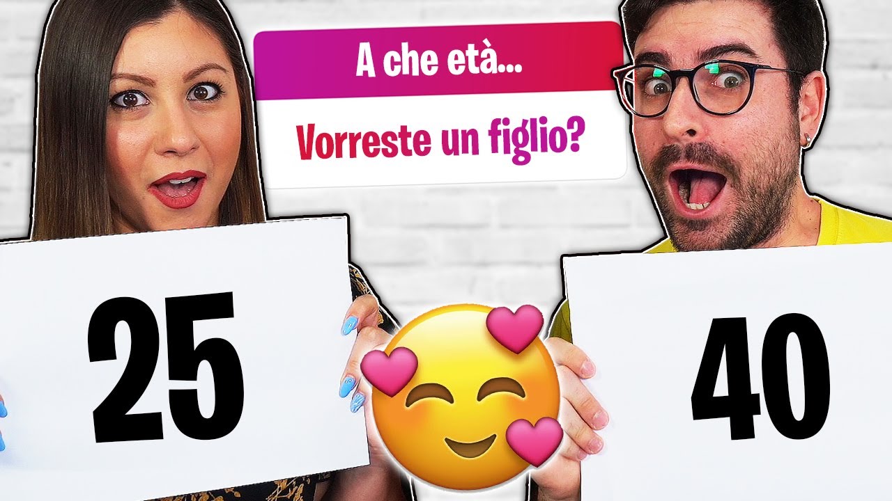 A CHE ETÀ... Con LA MIA RAGAZZA!