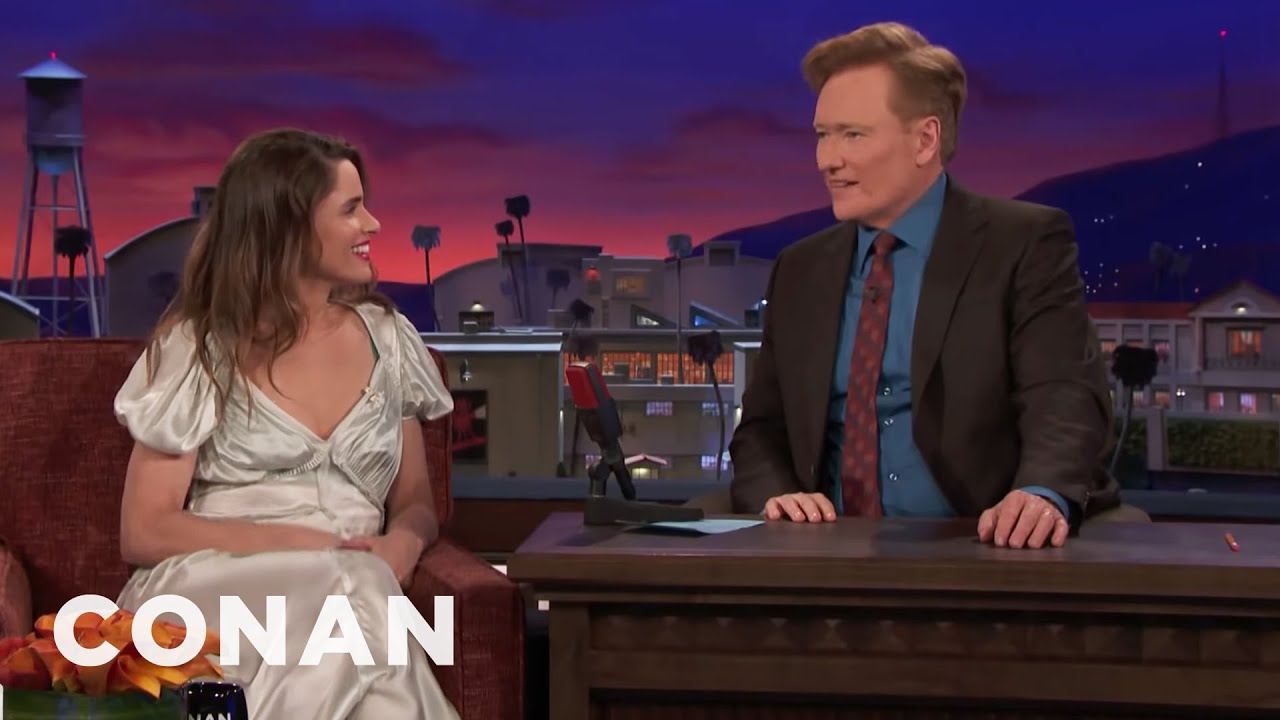 Conan & Amanda Peet's Husband Partied With The 