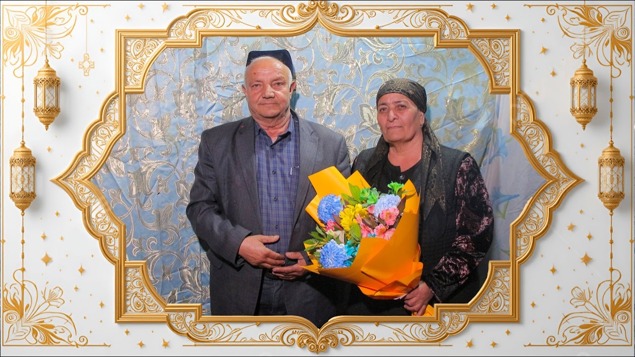 Rajab ota sizga sog‘lik, baxt va omad tilaymiz. Farzandlaringiz nomidan samimiy tabriklaymiz